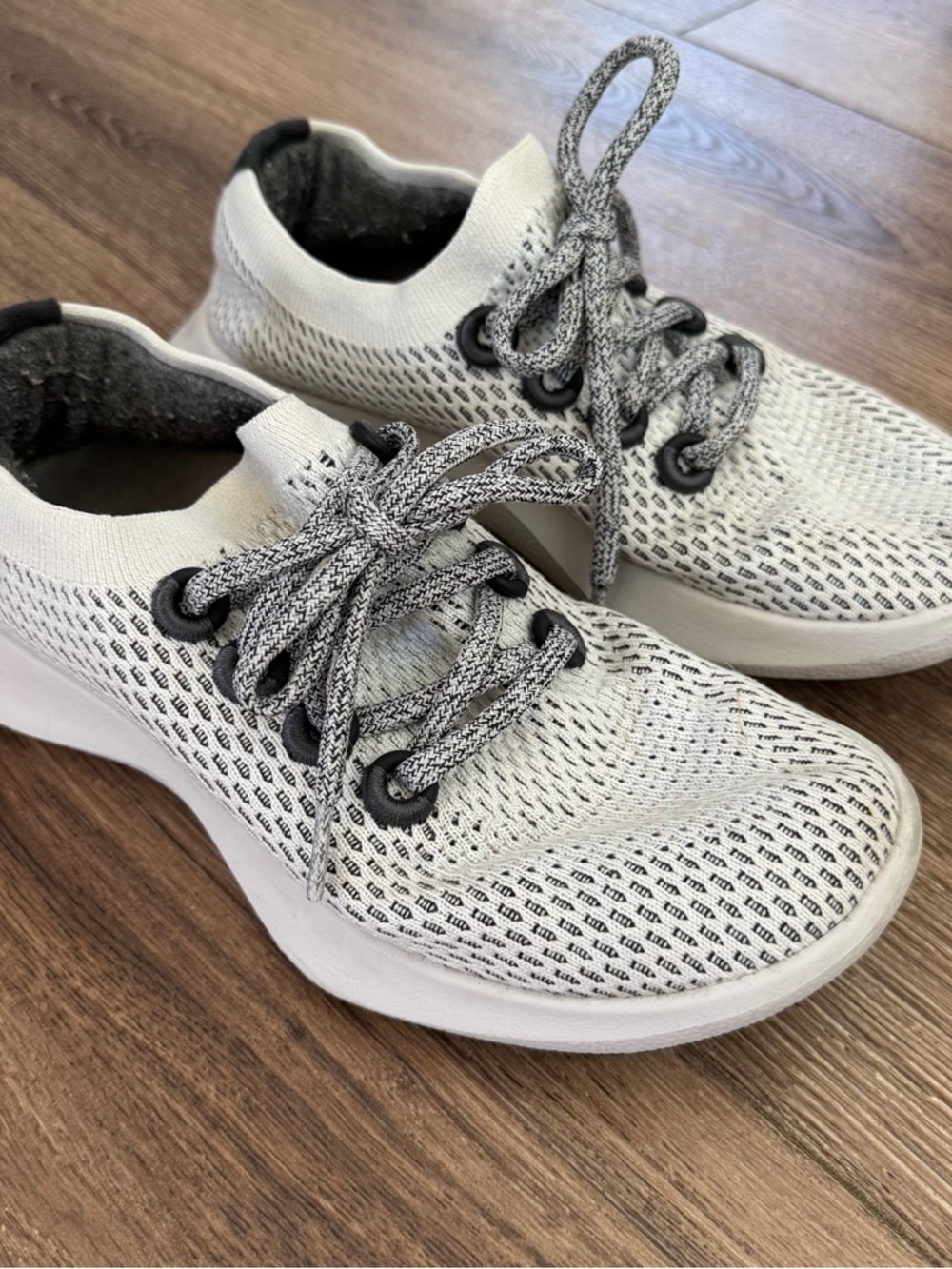 Allbirds Tree Dasher Sneakers, Grey & White